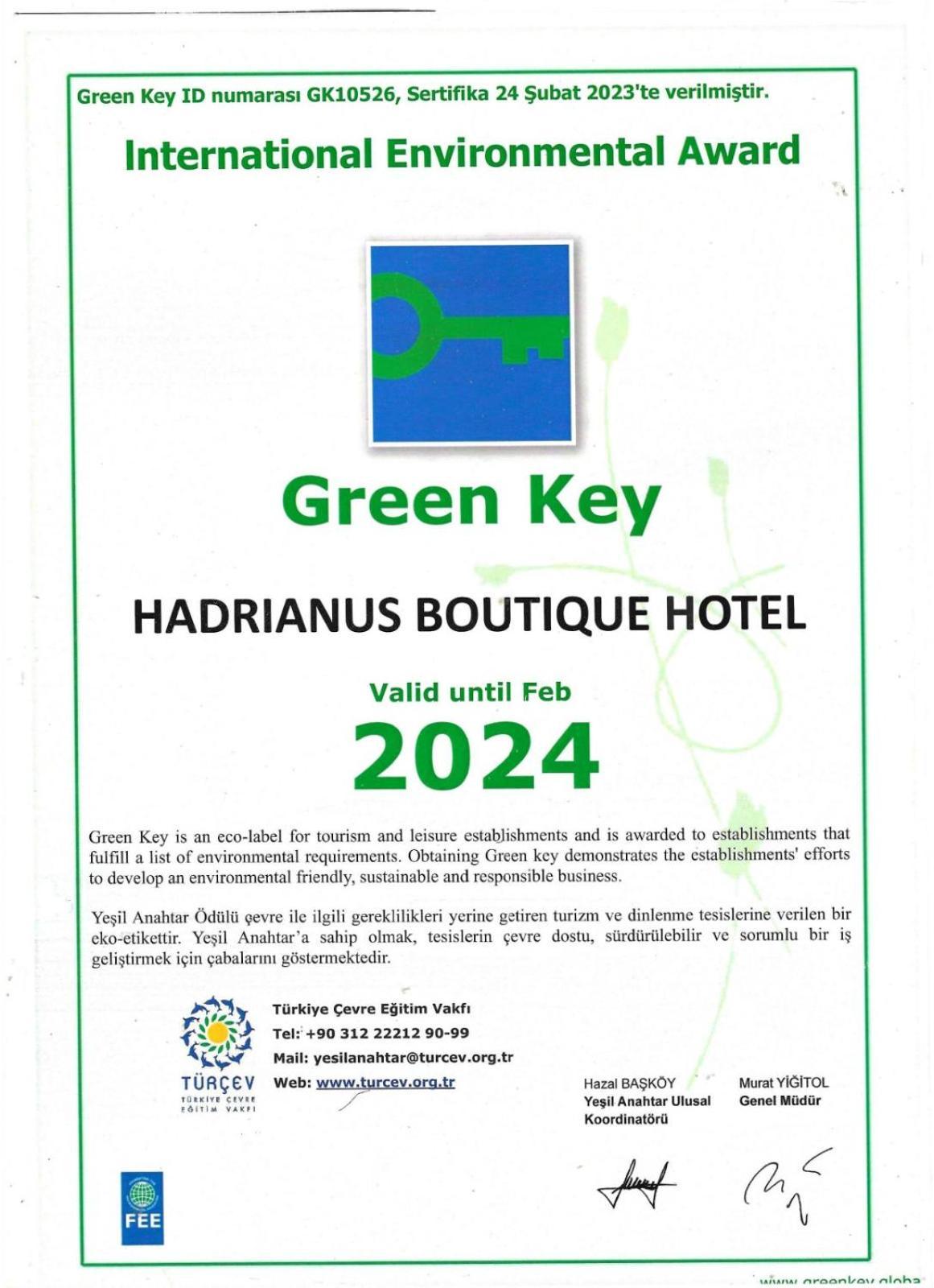 Hotel Hadrianus Pansion Antalya Exteriér fotografie